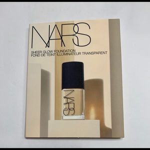 🆕 Nars Sheer Glow Foundation 4 Shades Samp…